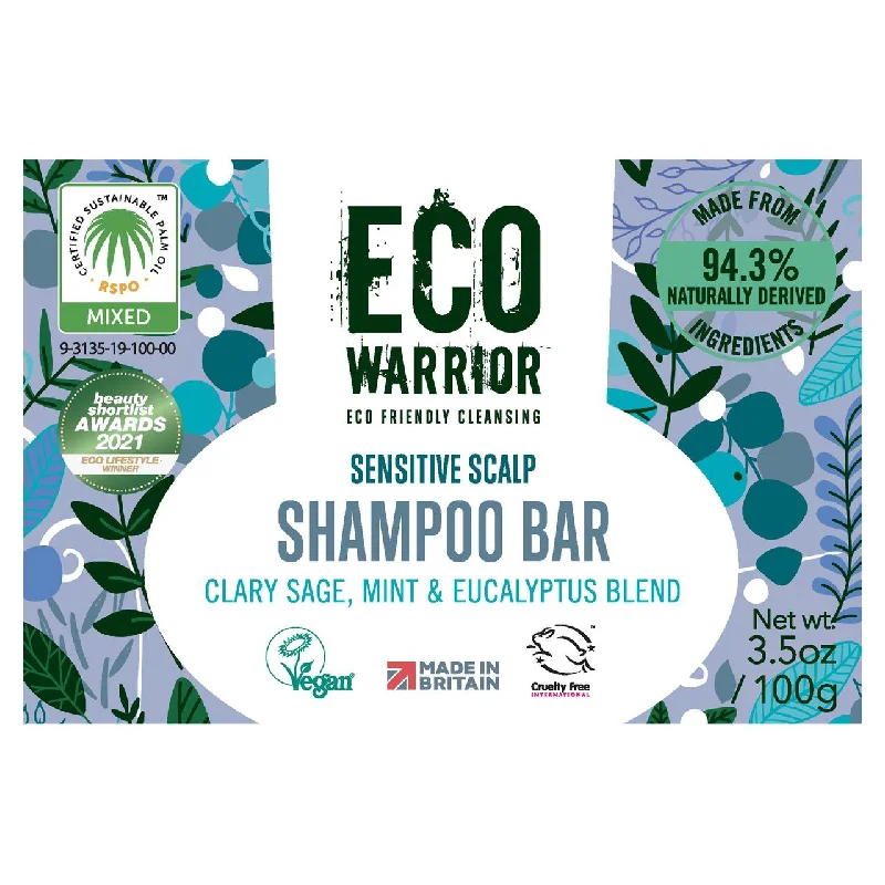 Eco Warrior Sensitive Scalp Shampoo Bar 100g