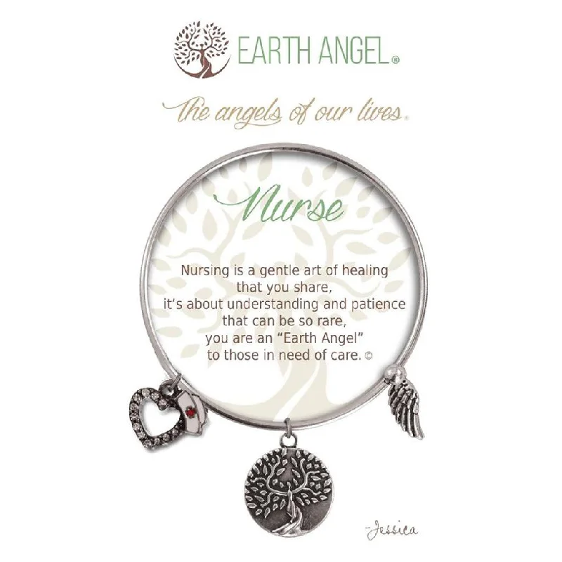 Earth Angel : Nurse Bracelet in Silver