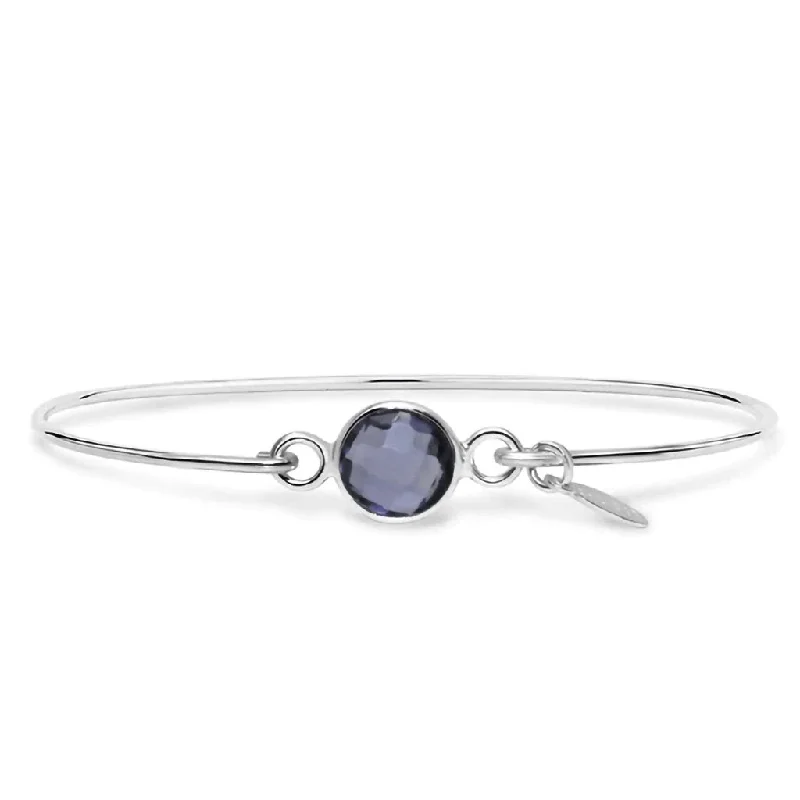 Stia : Signature Skinny Bracelet Amethyst