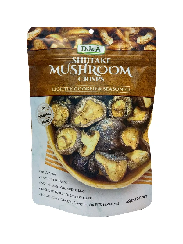 DJ&A SHIITAKE MUSHROOM CRISPS 65G