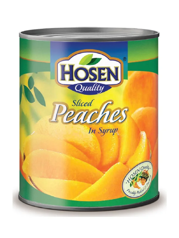 HOSEN PEACHES SLICES 820GM