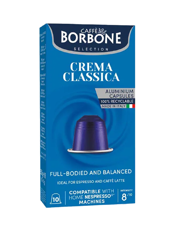 BORBONE CREMA CLASSICA NESPRESSOE CAPSULE 10S