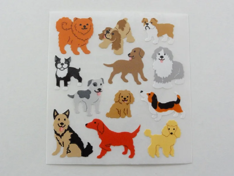 Sandylion Dogs Sticker Sheet / Module - Vintage & Collectible