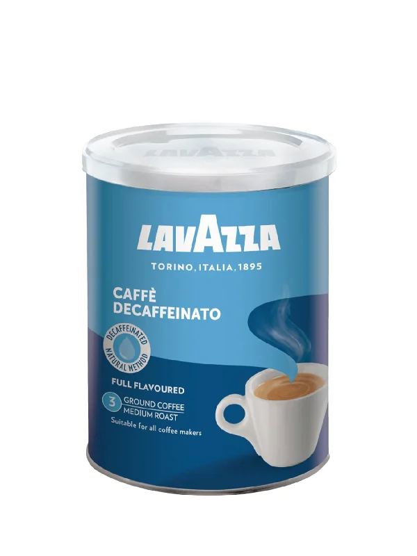 LAVAZZA DECAF TIN GROUND 250G