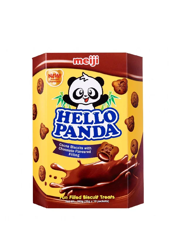 MEIJI HELLO PANDA DOUBLE CHOC BISCUIT 260G