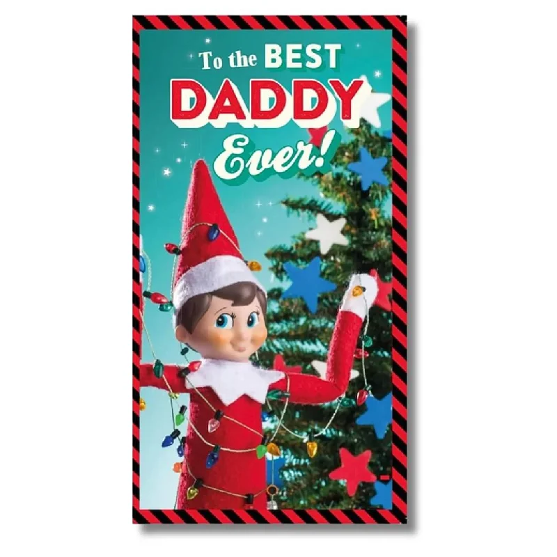 The Elf on the Shelf® Best Daddy Christmas Card