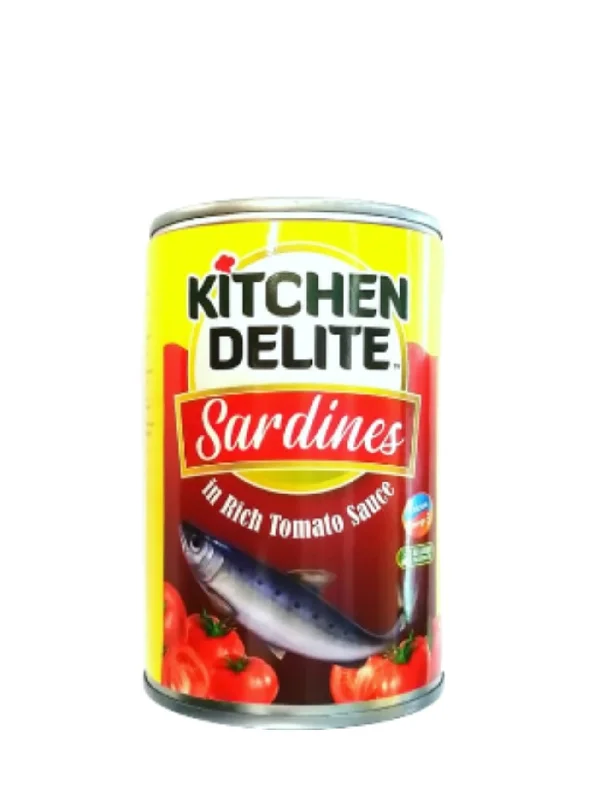 KITCHEN DELITE SARDINES 425G