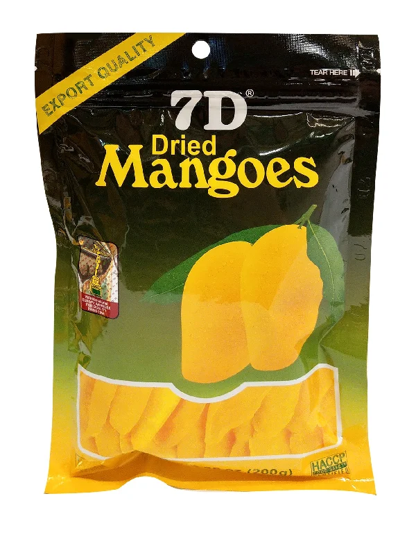 7D DRIED MANGOES 200GM