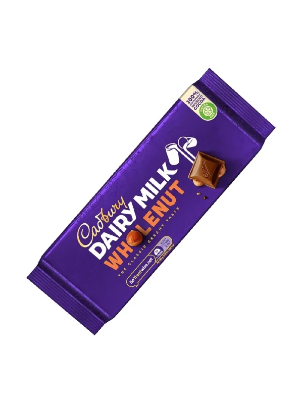 CADBURY DAIRY MILK WHOLENUT 180G