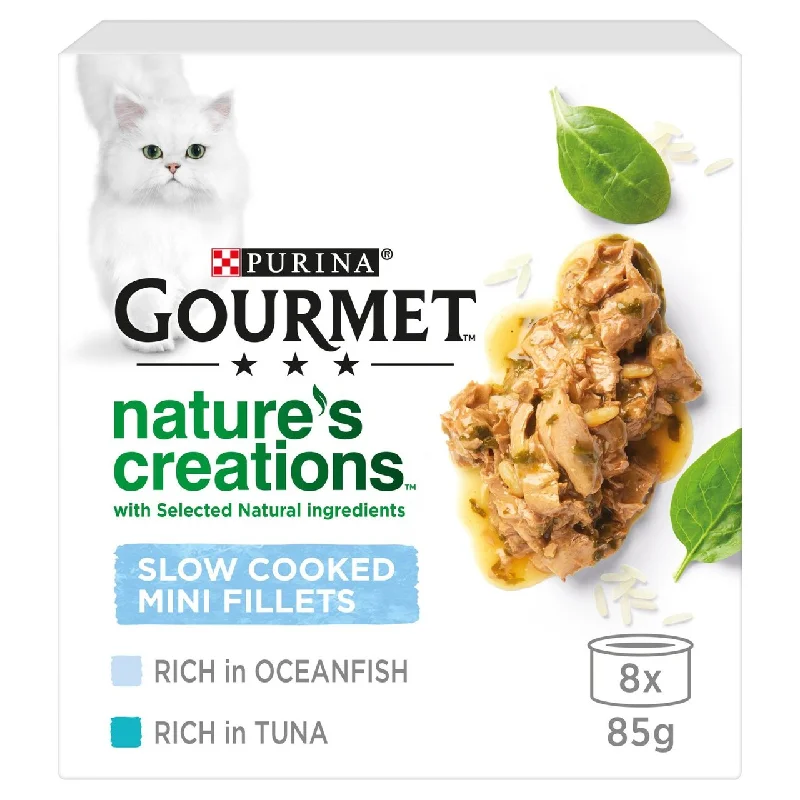 Gourmet Natures Creation Fish Cat Food 8 x 85g