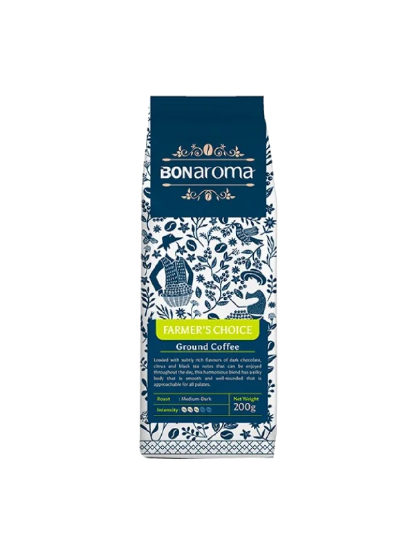 BONAROMA FARMER'S CHOICE GROUND COFFEE 200G