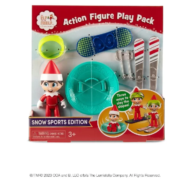 The Elf on the Shelf® Action Figure Play Pack: Snow Sports Edition