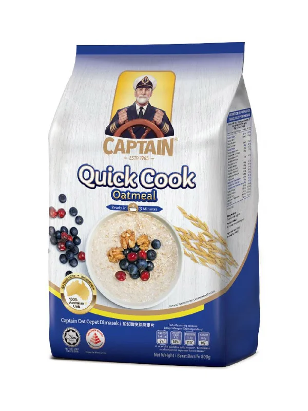 CAPTAIN OAT QUICK COOK 800G