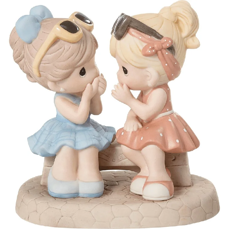 Precious Moments : That's What Friends Are For, Bisque Porcelain Figurine