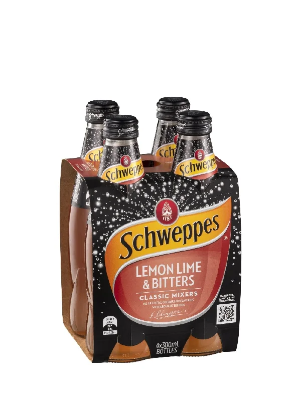 SCHWEPPES LEMON LIME N BITTERS 300ML