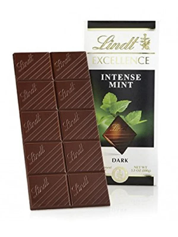 LINDT EXCELLENCE MINT INTENSE 100G