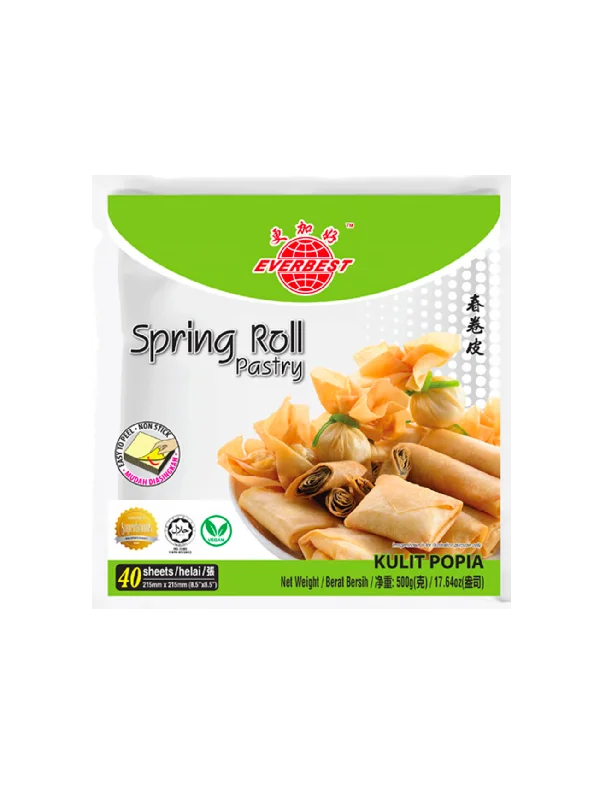 EVERBEST SPRING ROLL PASTRY 8.5X8.5 500G