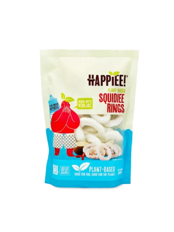 HAPPIEE PLANT BASED SQUIDIEE RINGS 300GM