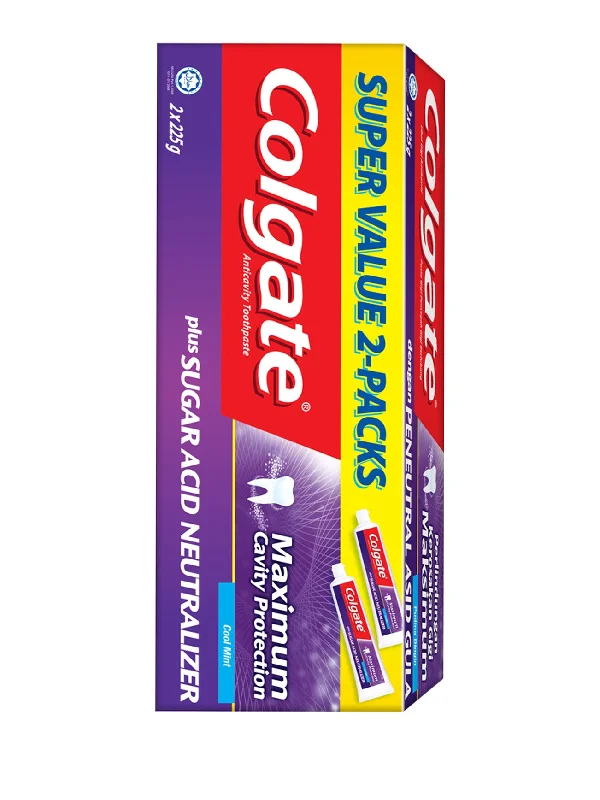 COLGATE SUGAR ACID NEUTRALISER 2X225G