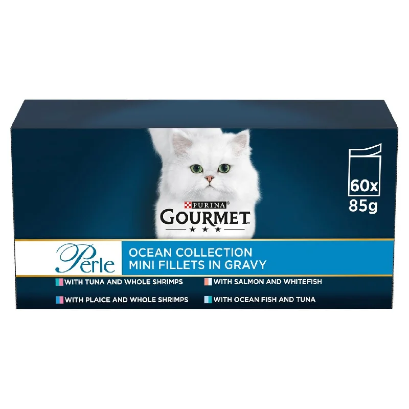 Gourmet Perle Cat Food Ocean Collection 60 x 85g