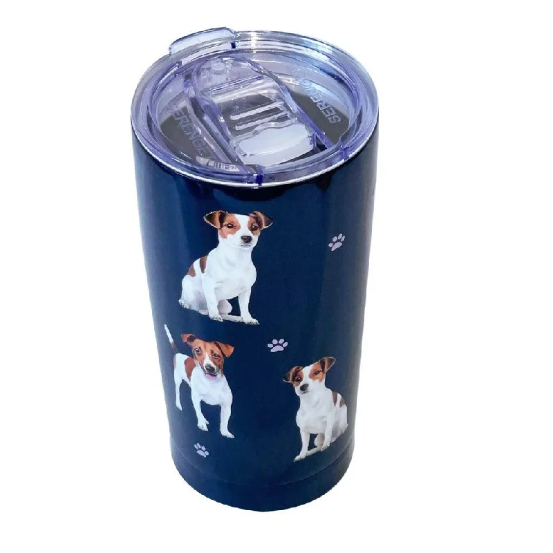 E & S Pets : Jack Russel Terrier Serengeti Ultimate Tumbler - Stainless Steel