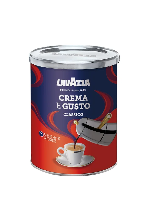 LAVAZZA CRME E GUSTO GROUND 250G TIN