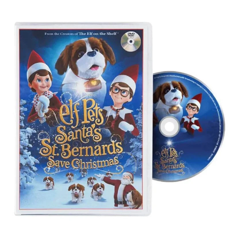 The Elf on the Shelf® Elf Pets®: Santa’s St. Bernards Save Christmas DVD