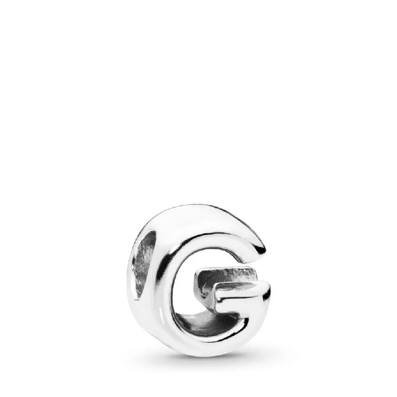 PANDORA : MOMENTS Letter Charm - 'G'