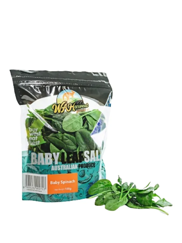 WAHAVEST BABY SPINACH 100G