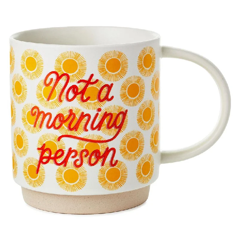 Hallmark : Not a Morning Person Funny Mug, 16 oz.