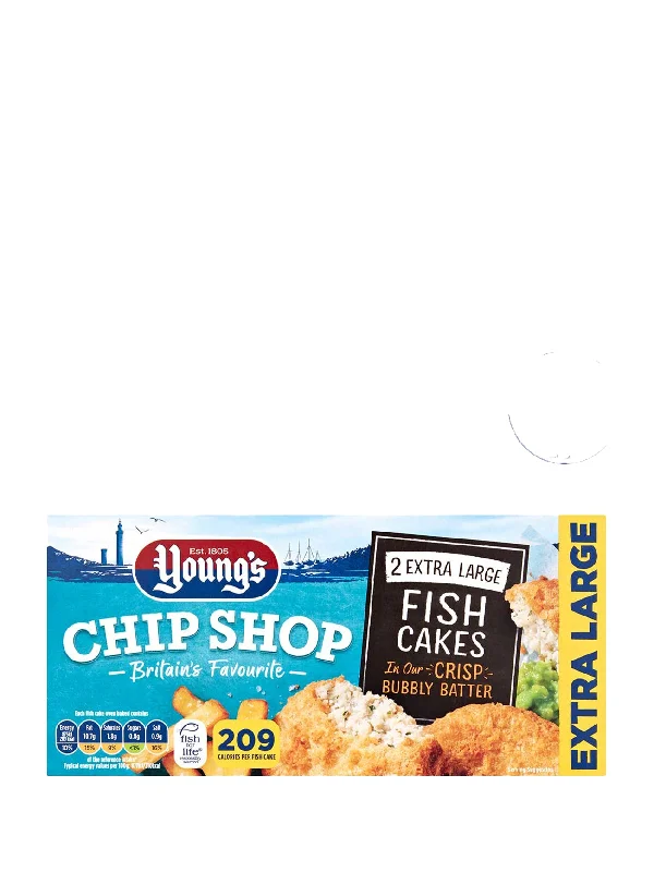 YOUNGS CHIP CHIP SHOP FISH CAKE XL 210G