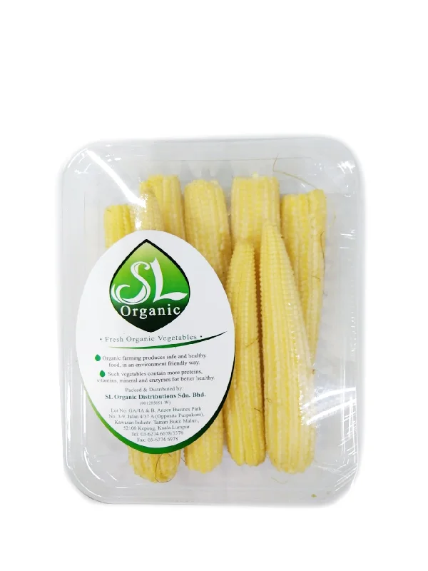 SL ORG THAI BABY CORN 150G