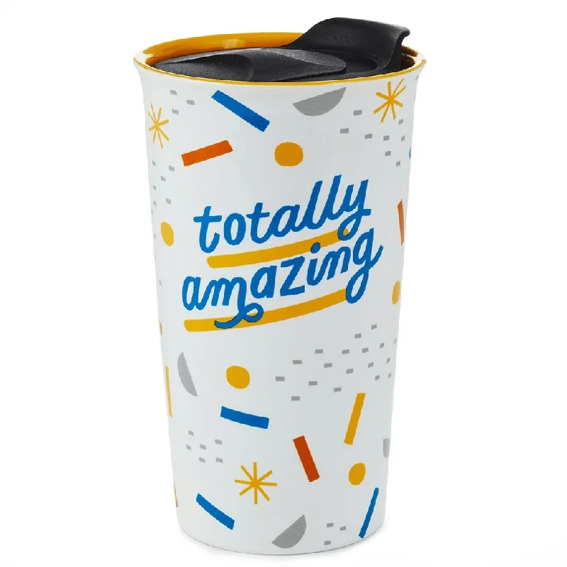 Hallmark : Totally Amazing Color-Changing Travel Mug, 11 oz