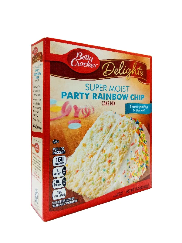 BETTY CROCKER SUPERMOIST RAINBOW CHIP MIX 13.25OZ