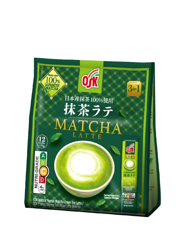 OSK 3IN1 MATCHA LATTE 12X22G