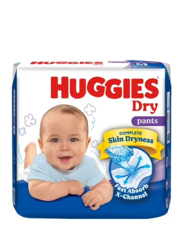 HUGGIES DRY PANTS SUPER JUMBO PACK M58+6S