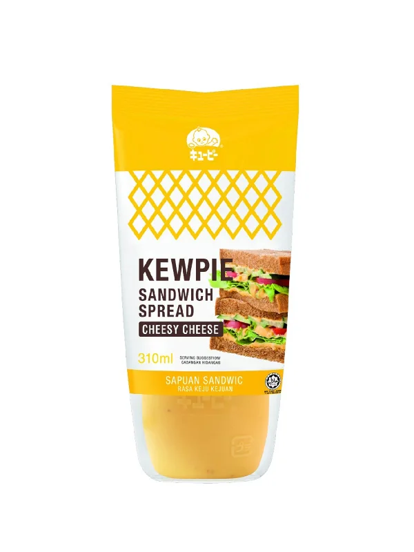 KEWPIE SANDWICH SPREAD CHEESY CHEESE 310ML