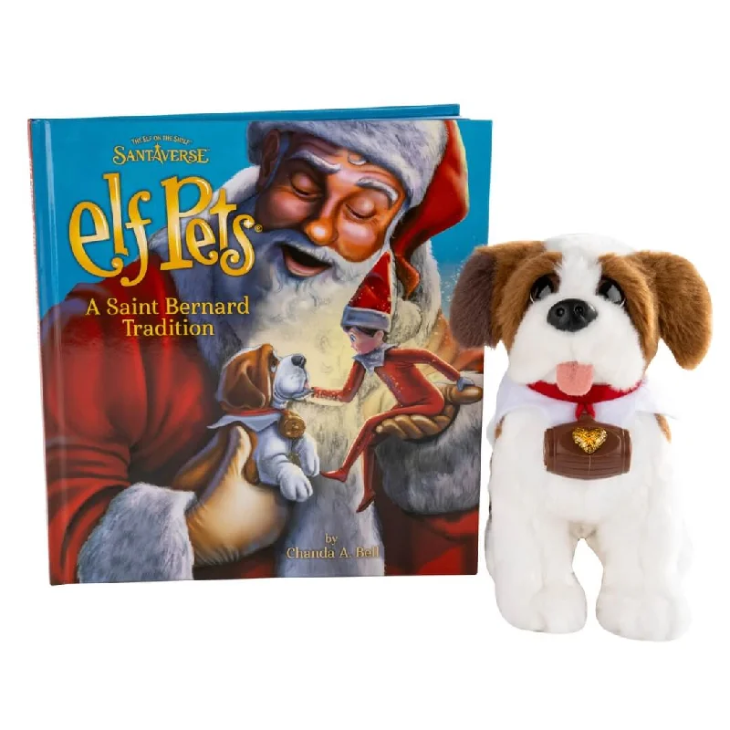 The Elf on the Shelf® Elf Pets®: A Saint Bernard Tradition