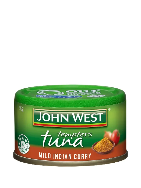 JOHN WEST TUNA TEMP MILD INDIAN CURRY 95G