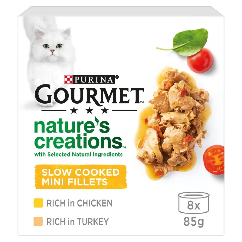 Gourmet Natures Creation Meat Cat Food 8 x 85g