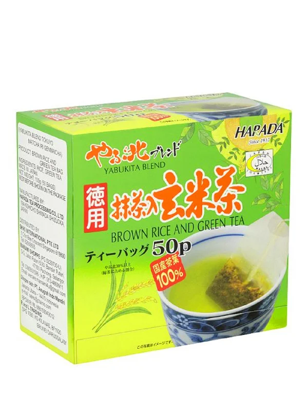 HARADA BROWN RICE GREEN TEA 50'SX2G