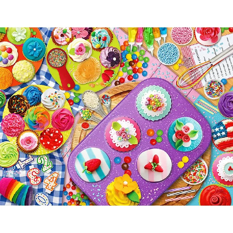 Springbok : Cupcake Chaos 500 Piece Jigsaw Puzzle