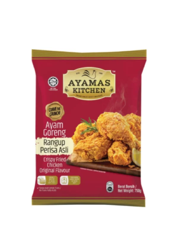 AYAMAS KITCHEN CRISPY FRIED CHICKEN ORI 750G