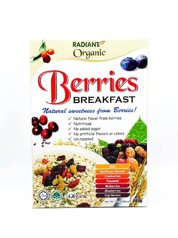 RADIANT ORG BERRIES BREAKFAST 400G