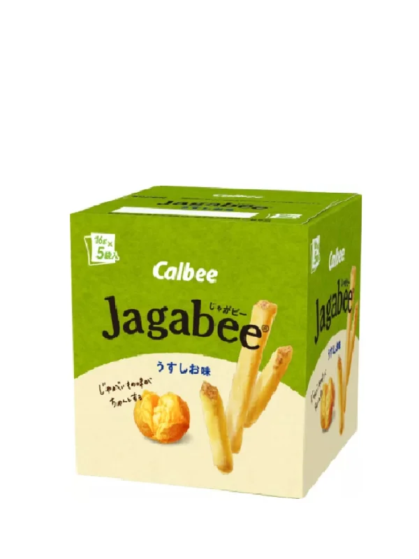 CALBEE JAGABEE USUSHIO POTATO STICKS 5X18G