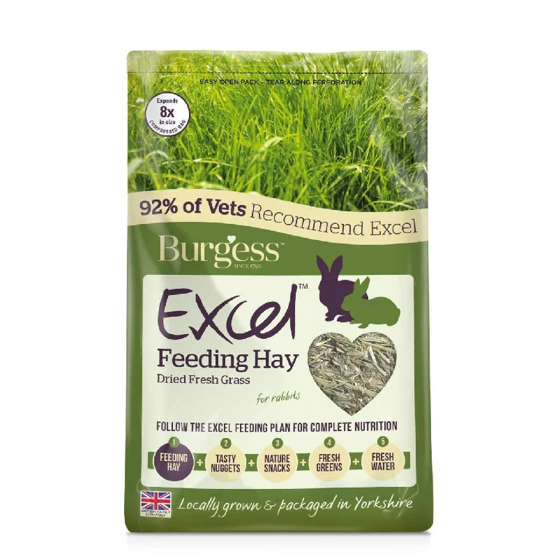 Burgess Excel Feeding Hay Dried Fresh Grass 1kg