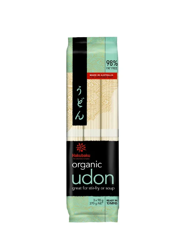 HAKUBAKU ORGANIC UDON 270GM