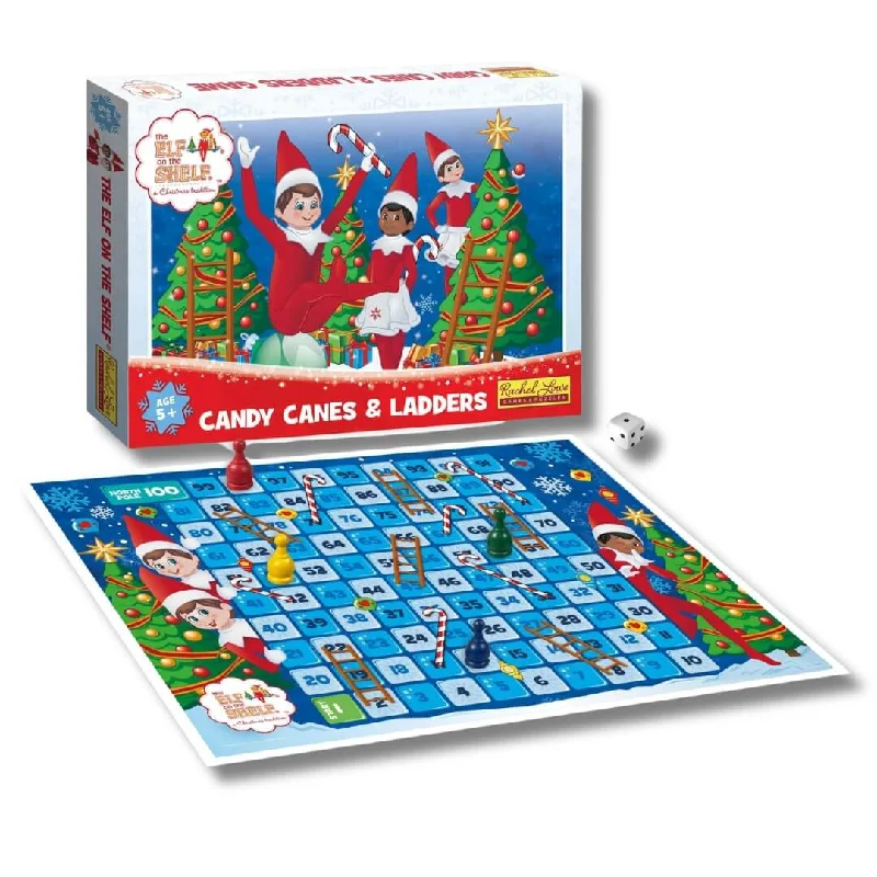 The Elf on the Shelf® Candy Canes and Ladders Game