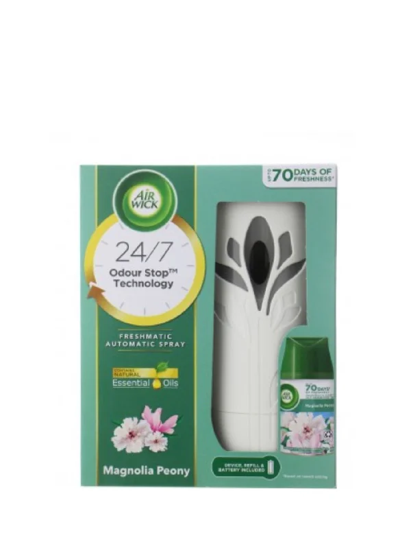 AIR WICK FRESHMATIC MAGNOLIA PEONY STARTER 250ML