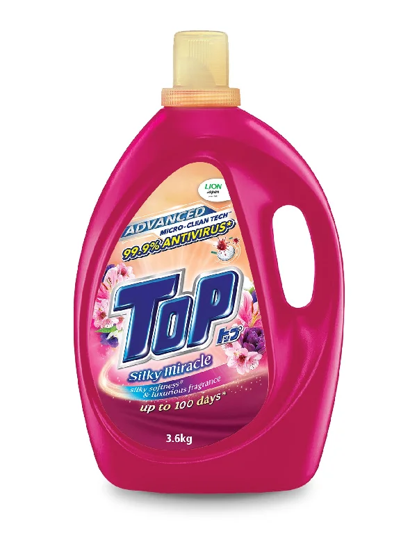 TOP LIQ DETERGENT SILKY MIRACLE 3.6KG